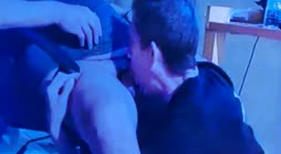 Studdio Sucks My Cock While I Watch Him Suck Another One