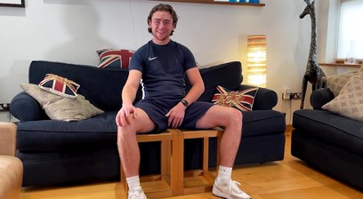 Young Straight Footballer Wanks his Uncut Cock & Bucket Loads of Cum Shoots Everywhere!