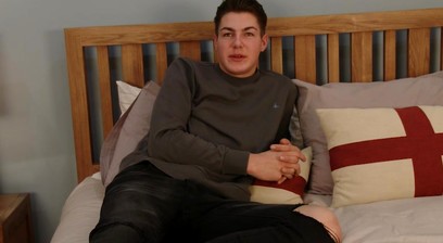 Young Straight Lad Jack's Best Shoot Yet & Squirts his Big Load all Over the Place!