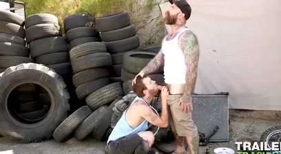 Jack Dixons Big Dick Sucked by Beaux Morgan