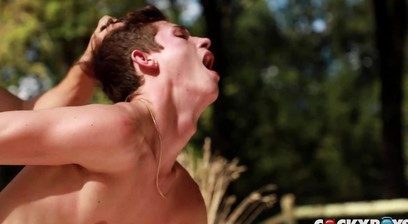 Daniel Evans & Dallas Preston Fuck by the Pool