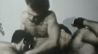 Vintage Masculine Threeway - FROM PARIS TO NEW YORK (1977)