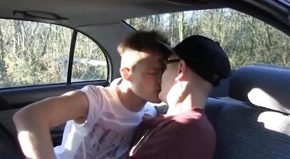 Euro Ks take a Road Trip and Ass Fuck Wildly in the Car
