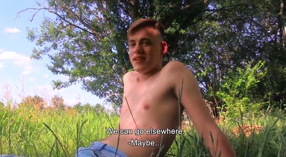 CZECH HUNTER 551 - Straight Hunk Isn't Shy About Showing His Body & Suck A Stranger's Cock In Public