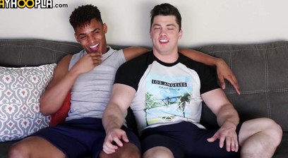 Ian Borne Fucks Collin Simpson For His Gay Porn Debut