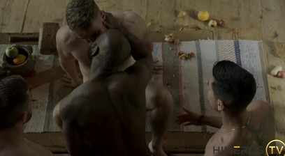 The Banquet - Bareback Gangbang