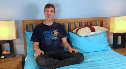 Straight Stud Returns & Pumps his Hole with Dildos & his Rocket Uncut Cock Cums Everywhere!