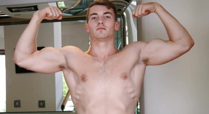 Young Straight Stud Lucas Returns & Wanks his Big Uncut Cock & Gets a Little Helping Hand!