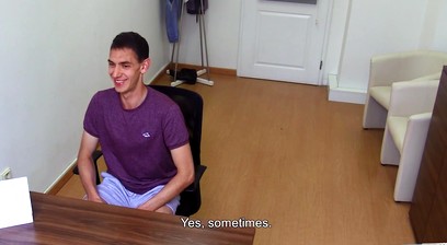 DIRTY SCOUT 241 – The Dirty Offer Surprised Him A Lot But He Didn't Hesitate To Suck Some Cock