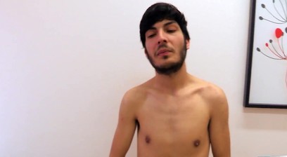 BigStr - Dark Haired Twink Interviews For A Barber Job & Massages Both Heads Of His Future Boss