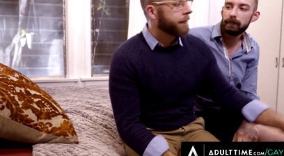 ADULT TIME - POV Your Gay Stepdads Show You What Gay Sex REALLY Looks Like!
