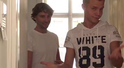 Introducing new sexy blonde boy Robin Rieff