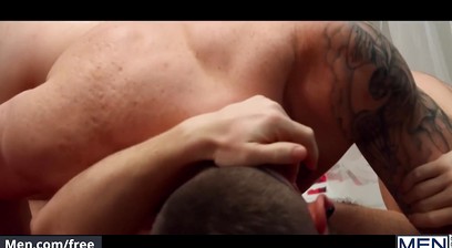 Hunk Roomate Gabriel Cross Deepthroats Uncut Rico Vega