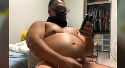 Chubby bear webcam- cum