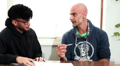 O professor de italiano