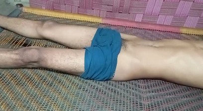 I first time naked in my bedroom
