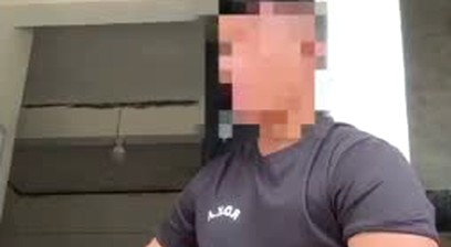 Asian Muscle Jerk Off Outdoor