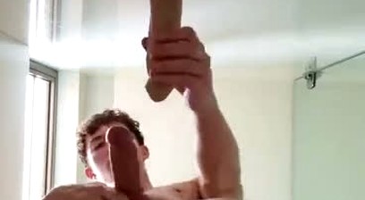Sean Ford Shower Dildo Fucking