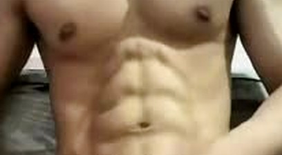 Chinese student-athlete cumshot
