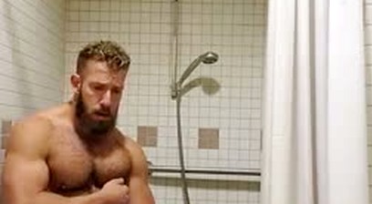 Morgxn Thicke Shower Jackoff