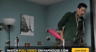 Reality Dudes - Curvy Joseph Lets Manuel Ravage Their Control While Baseball Bat Turns Gay Roommate
