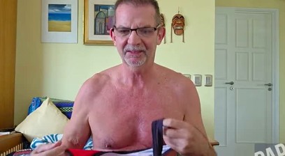 Pervy PapiFachero got two pervy orders in one day, which one should he open first?