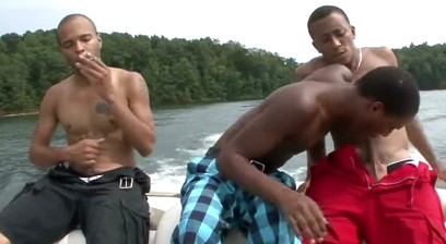 EdwardJames Trap Boyy Lil Rock Xman And Intrigue Go Wild On A Boat